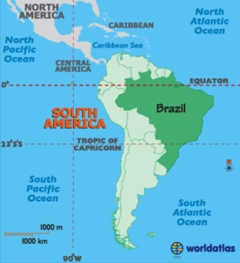 Brazil Luxury Travel Map